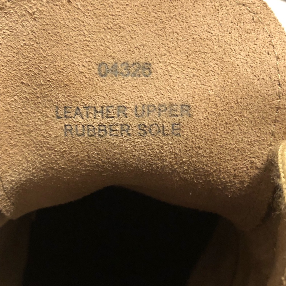 J Crew Wedge Ankle Boots Made In Italy Soft Tan Suede Booties Lace Up Size 9 - Picture 8 of 13